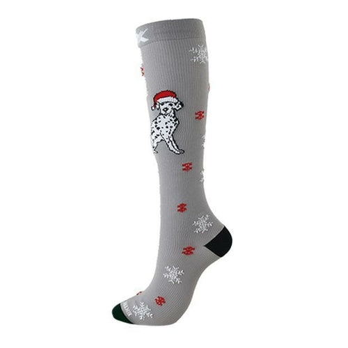 Christmas Compression High Quality Stockings Women Men Pressure Socks