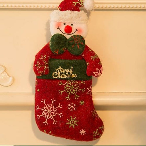 Christmas ornaments Christmas socks kindergarten candy bag Christmas