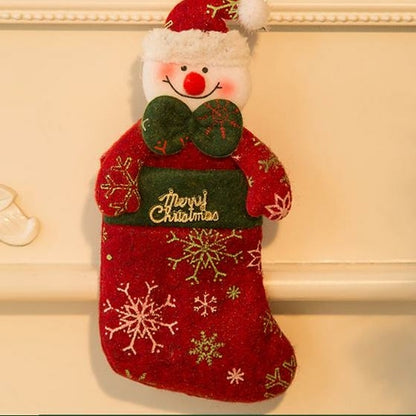 Christmas ornaments Christmas socks kindergarten candy bag Christmas